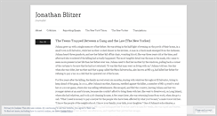 Desktop Screenshot of jonathanblitzer.com