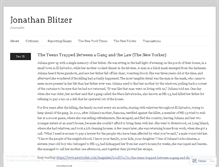 Tablet Screenshot of jonathanblitzer.com